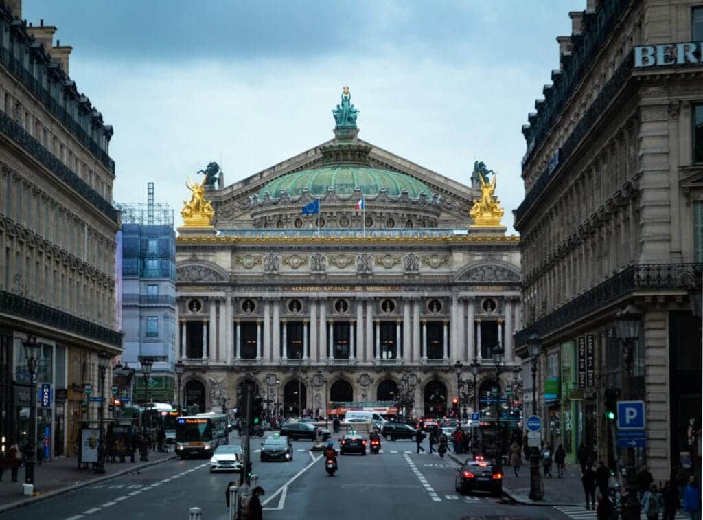 Palais Garnier opera house in Paris