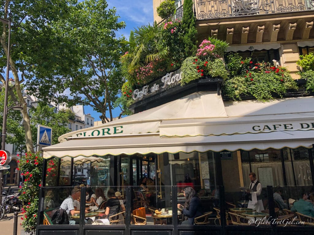 Cafe de Flore in Paris