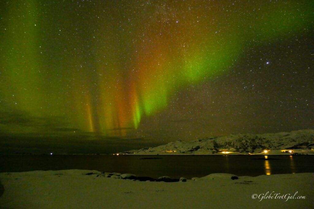 Northern lights near Tromso, Norway