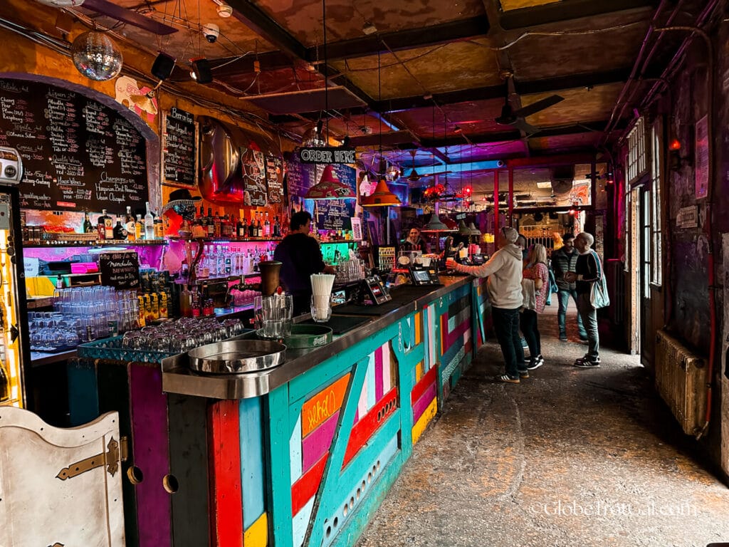 Ruin pub Szimpla Kert in Budapest, one of the best things to do in Budapest